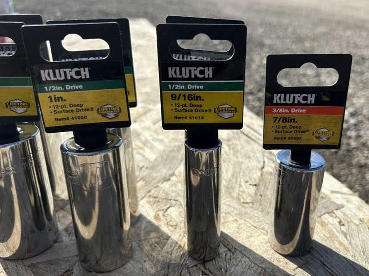 #169-•-klutch-1/2"-&-3/8"-drive-sockets-image-2