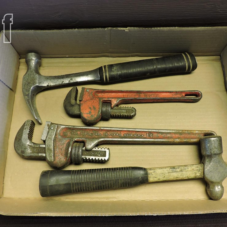 PIPE WRENCHES HAMMERS, ETC.