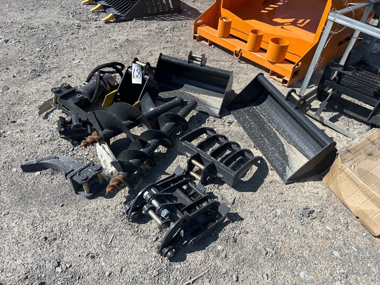 #68-•-lot-of-new-mini-excavator-attachments-image-1