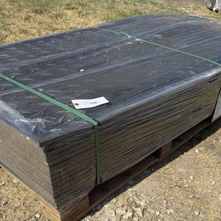 #128 • (15) Ground Protection Mats - 4' x 8' x 0.5"