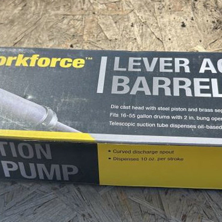 #156 • Workforce Lever Action Barrel Pump