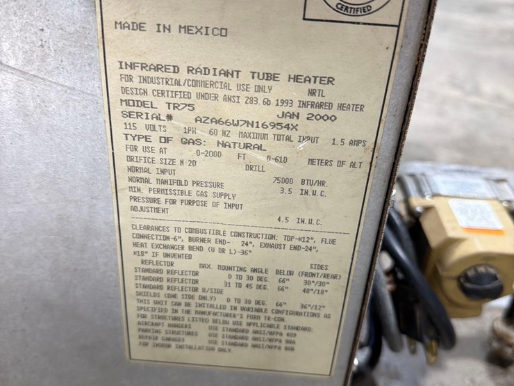 reznor=-100,000-btu-l.p.-30ft-radiant-tube-heat-image-8