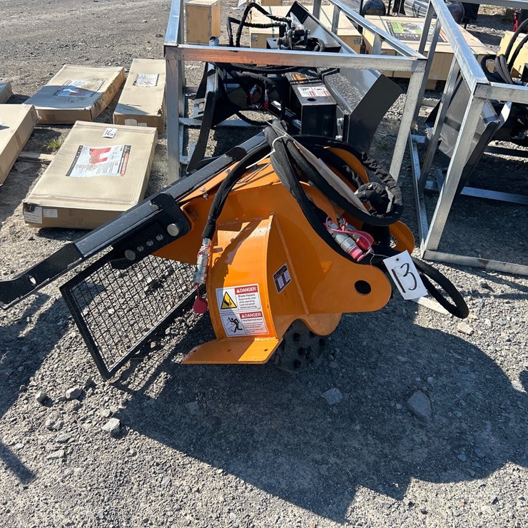 #13 • SKID STEER STUMP GRINDER