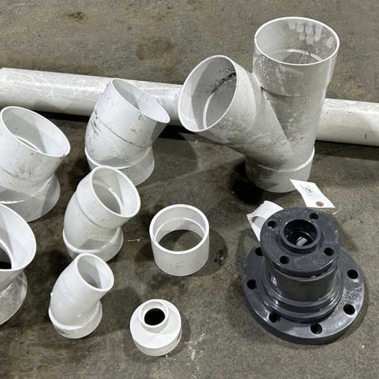 #147 • PVC Fittings, 45 Elbows, Y Coupling