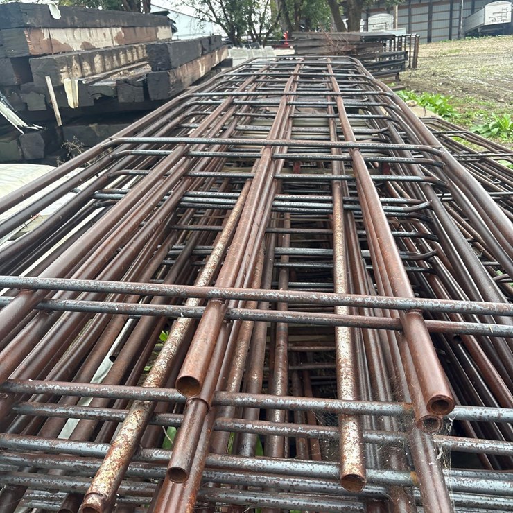7 Steel Fence Panels