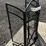 #107-•-metal-folding-fireplace-screen-w/-chimney-image-2