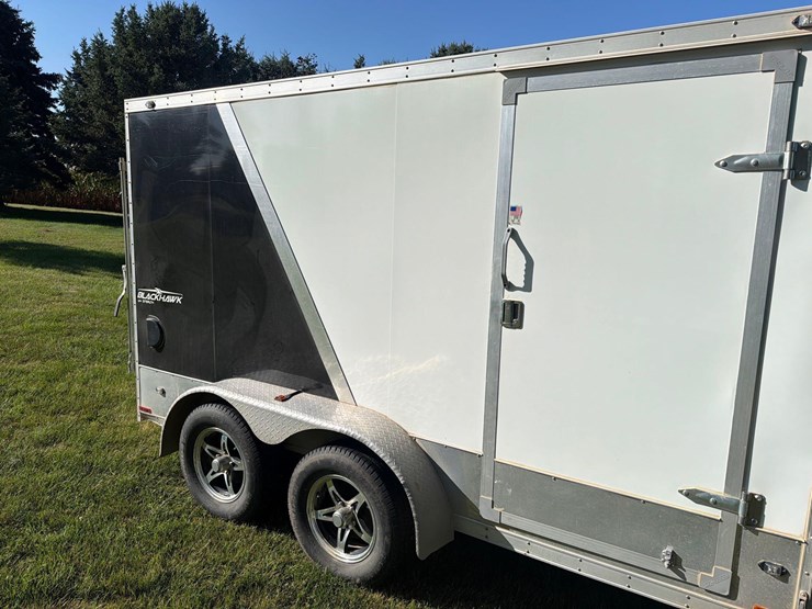 2011-stealth-14ft-enclosed-bumper-hitch-trailer--1-owner-image-9