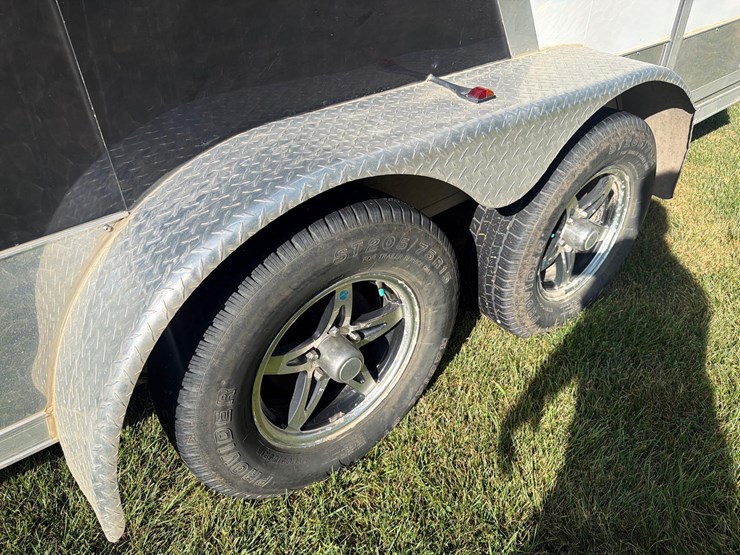 2011-stealth-14ft-enclosed-bumper-hitch-trailer--1-owner-image-7