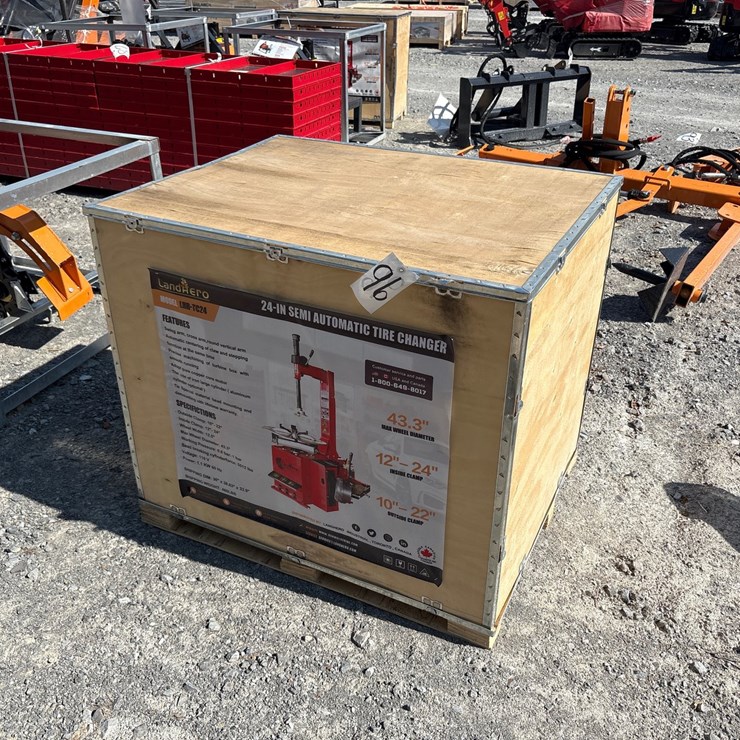 #96 • 24” SEMI AUTOMATIC TIRE CHANGER