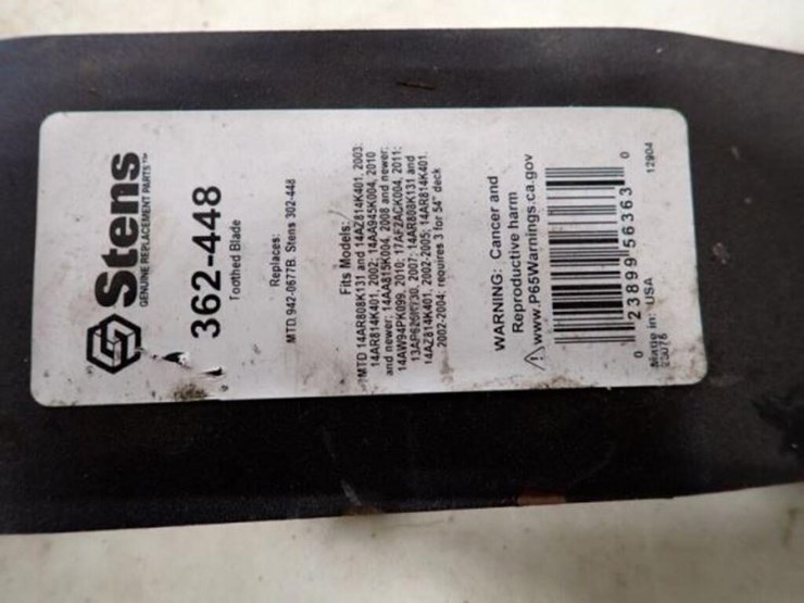 qty-of-3-18.5"-lawn-mower-blades-image-2