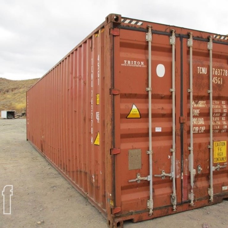 40' HIGH CUBE SHIPPING CONTAINER