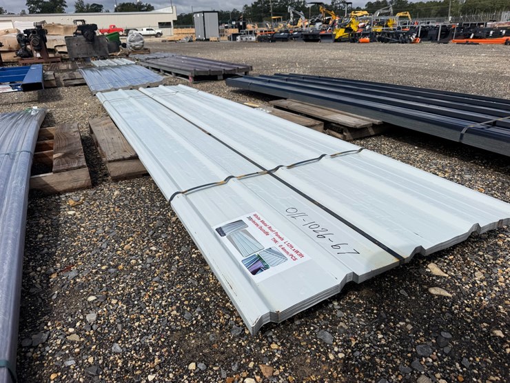 #8370-•-appears-unused-white-metal-roof-panels-image-1