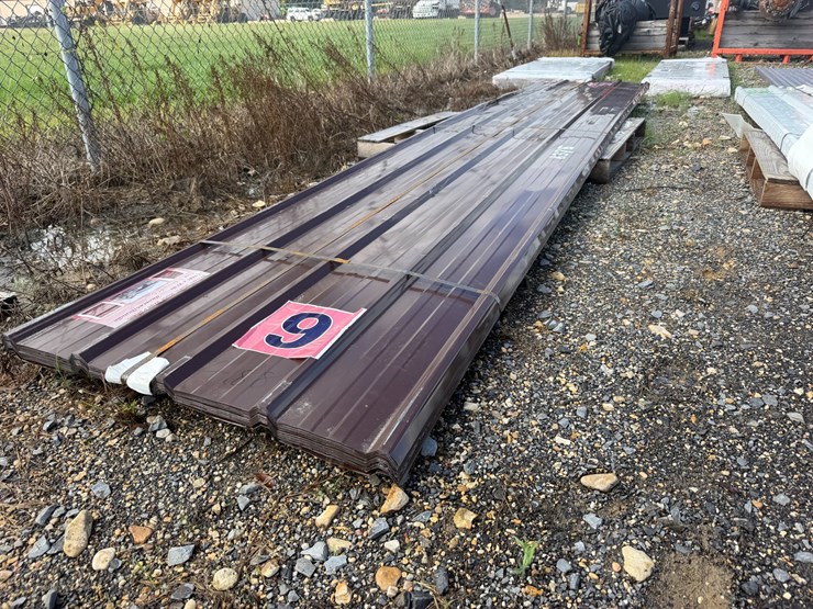 #8375-•-appears-unused-brown-metal-roof-panels-image-2