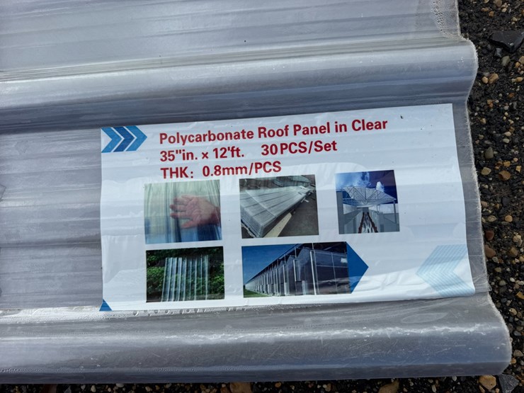 #8379-•-appears-unused-corrugated-polycarbonate-roof-panel-in-clear-image-3