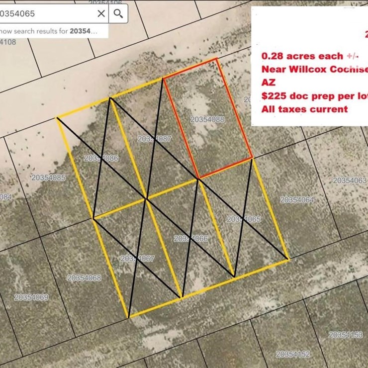 0.25 ACRE VACANT LOT IN COCHISE COUNTY ARIZONA