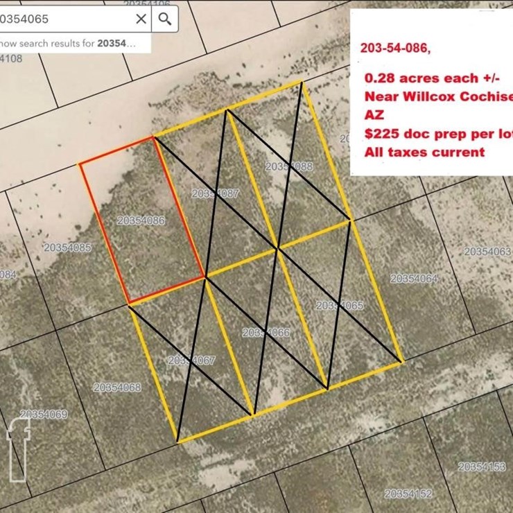 0.25 ACRE VACANT LOT IN COCHISE COUNTY ARIZONA