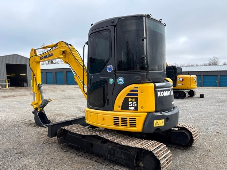 #2128-•-2023-komatsu-pc55-mini-excavator-image-2