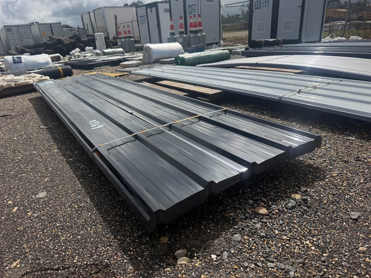 #8369-•-appears-unused-black-metal-roof-panels-image-2