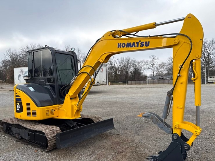 #2128-•-2023-komatsu-pc55-mini-excavator-image-1