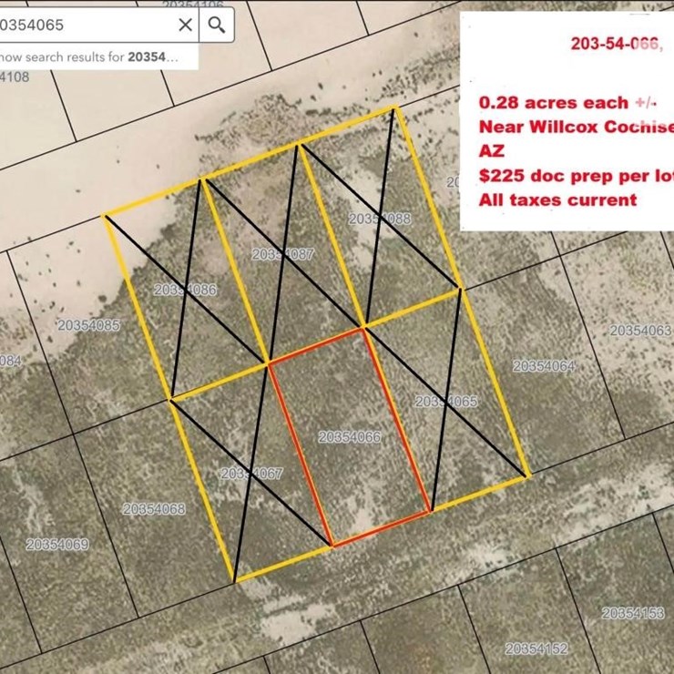 0.25 ACRE VACANT LOT IN COCHISE COUNTY ARIZONA