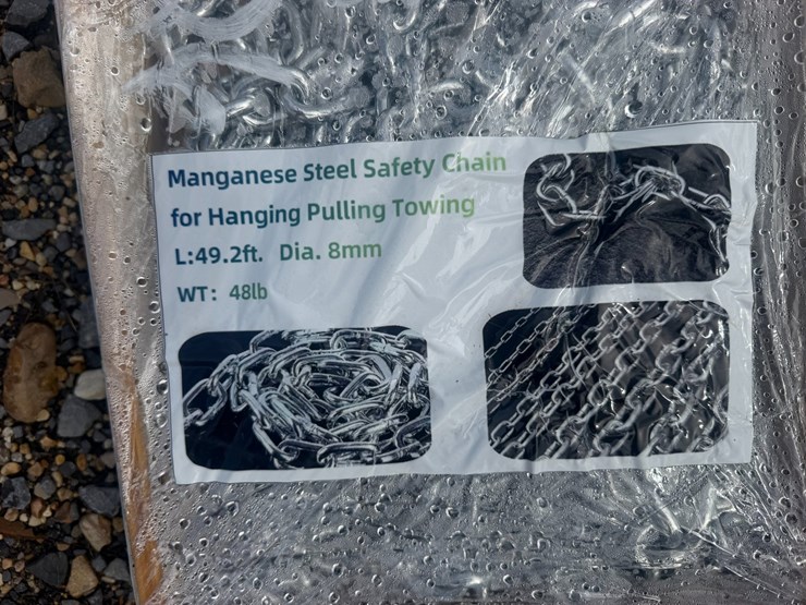 #8365-•-manganese-steel-safety-chain-for-hanging-pulling-towing-l:49.2’ft.-image-1