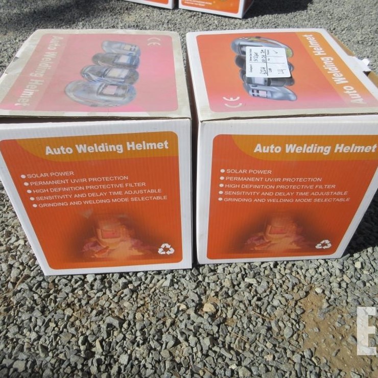 (2) WELDING HELMETS