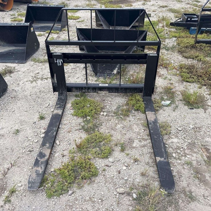 2026 48in Forks and Frame Skid Steer Attachment