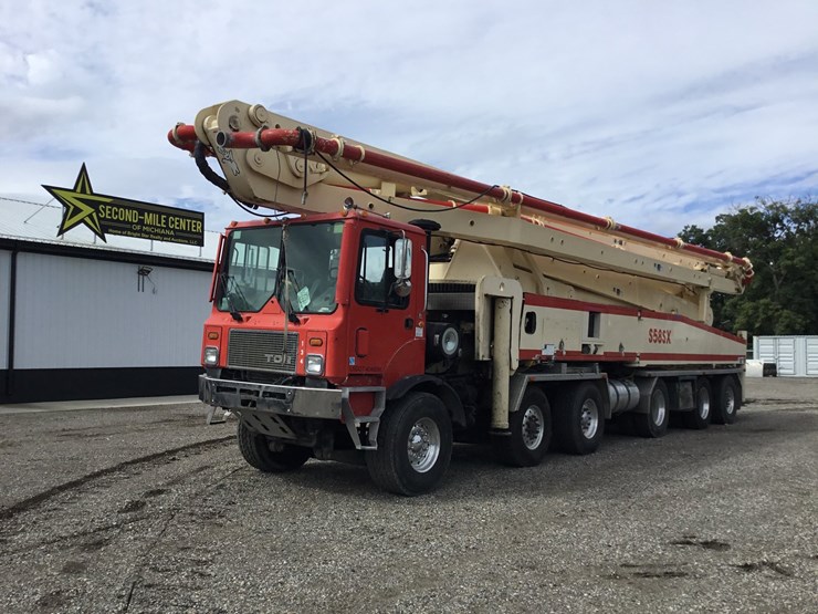 #123-•-2001-tor-t-63120-schwing-s58sx-concrete-boom-pump-truck-image-1