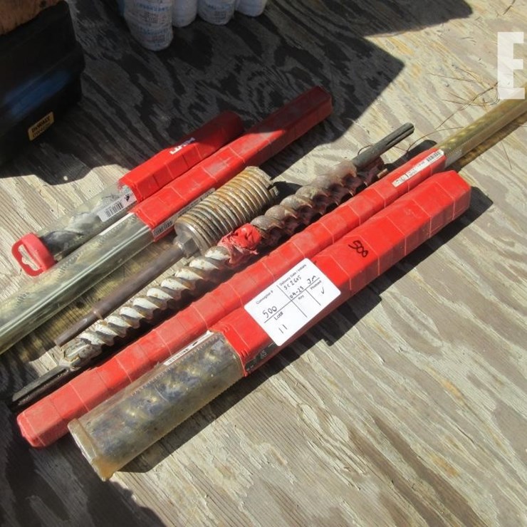 (6) ASSORTED DRILL BITS