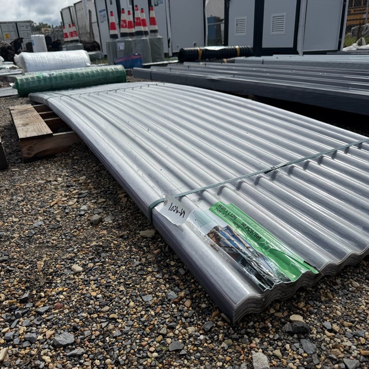 #8371 • Appears Unused Polycarbonate Roof Panel in Clear