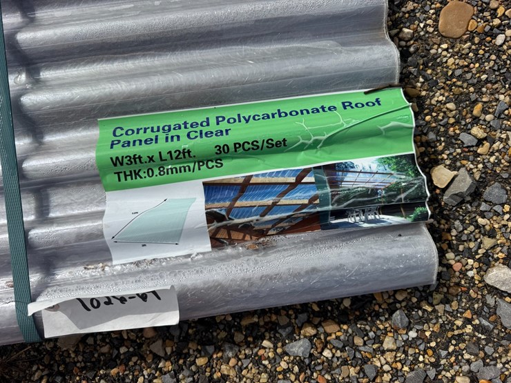 #8371-•-appears-unused-polycarbonate-roof-panel-in-clear-image-3