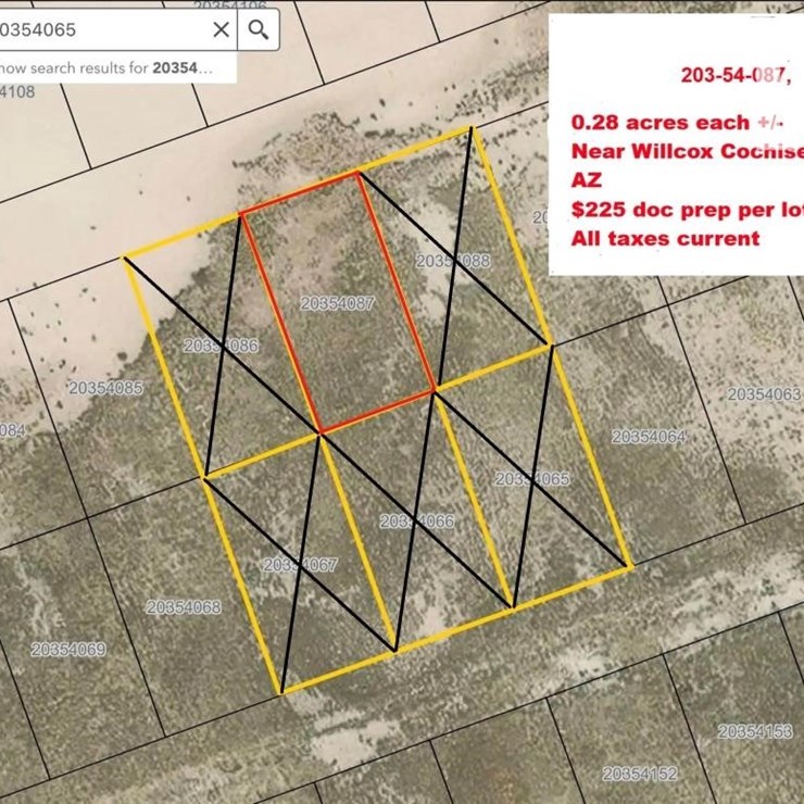0.25 ACRE VACANT LOT IN COCHISE COUNTY ARIZONA