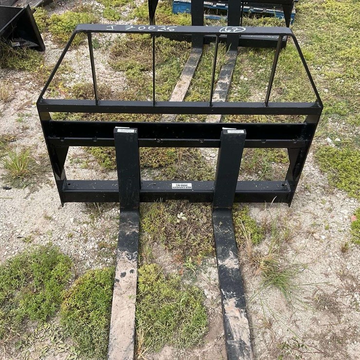 2026 Kivel 48in Forks and Frame Skid Steer Attachment