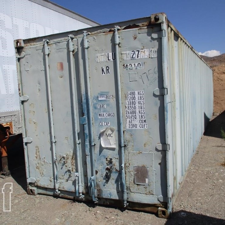 40' SHIPPING/STORAGE CONTAINER