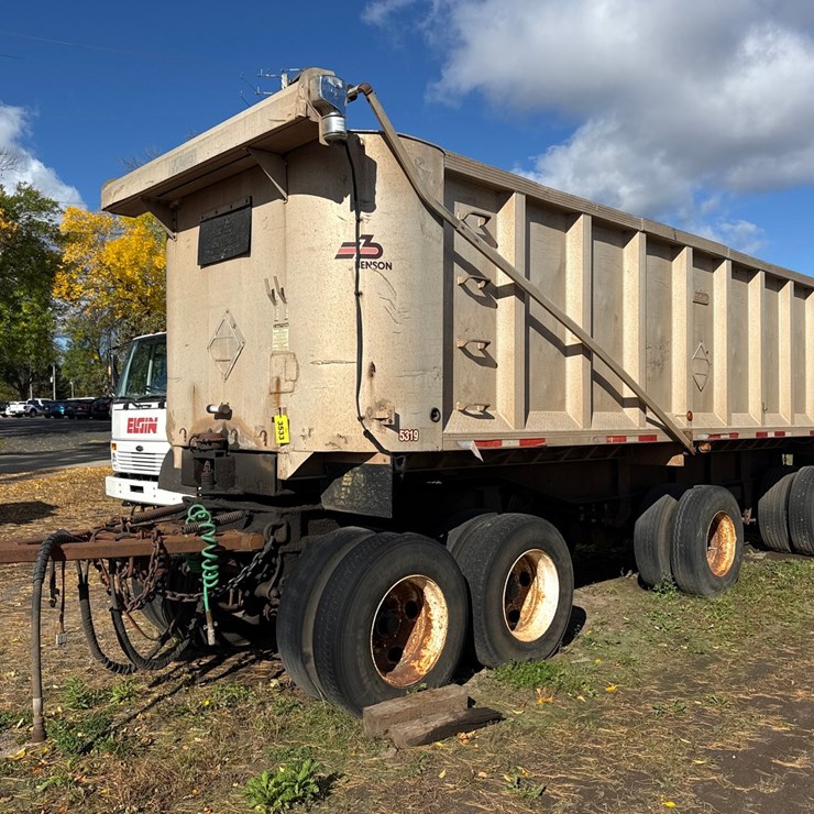 1999 BENSON DUMP TRAILER
