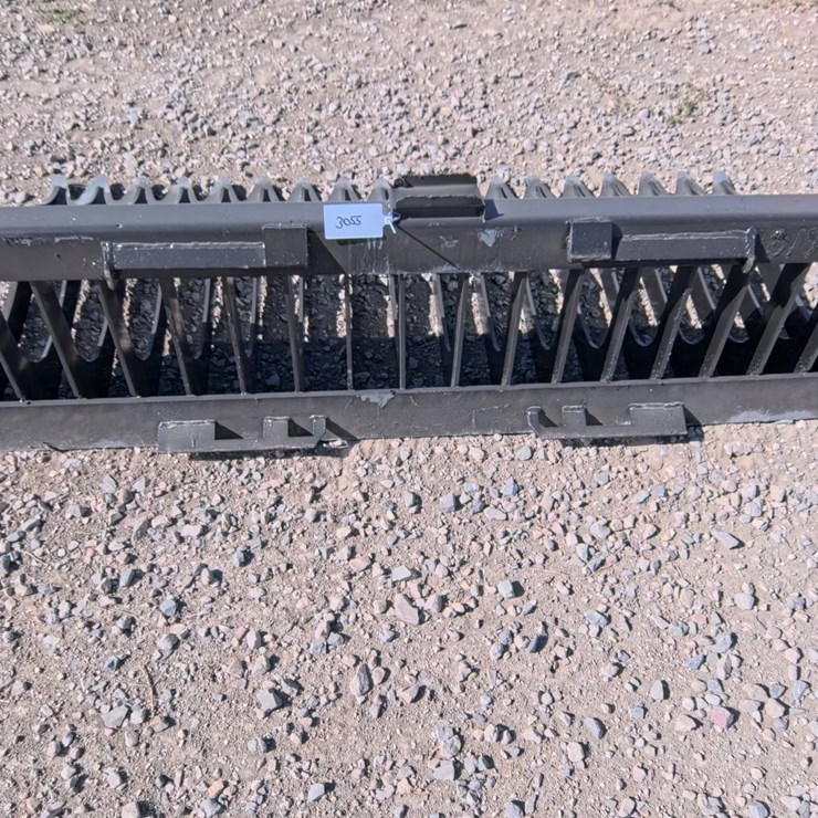#3055 • NEW Skid Steer Quick Attach 76 Inch Low Sided Skeleton Bucket