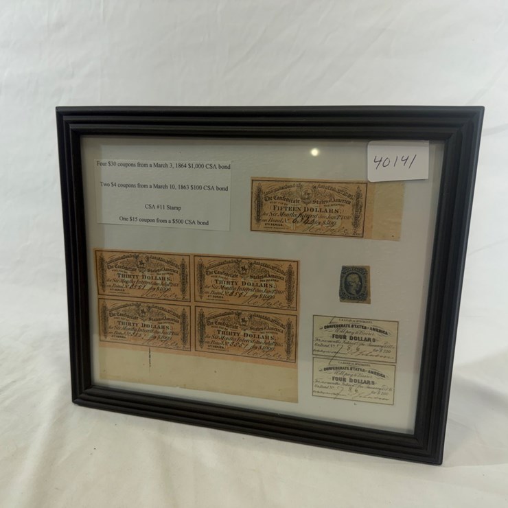 #40141 • CONFERATE MEMORABILIA