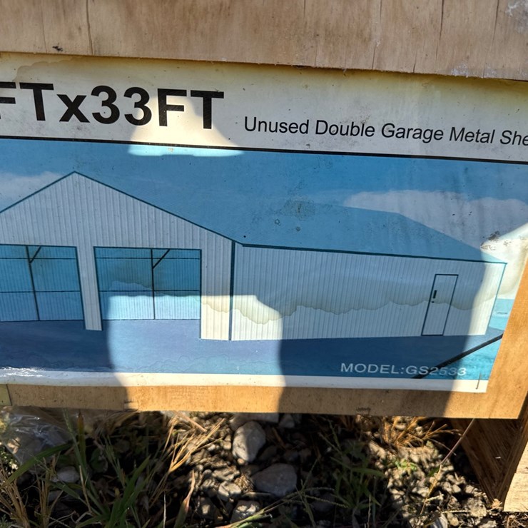 #50 • Unused double metal shed