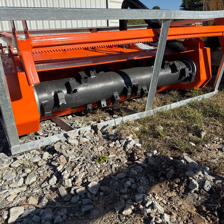 #63 • Skid steer 60in drum mulcher