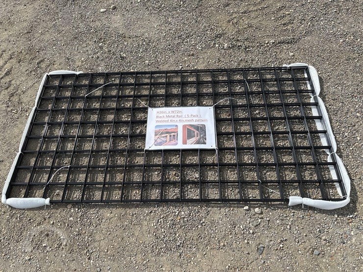 5-pack-black-metal-rail-image-1