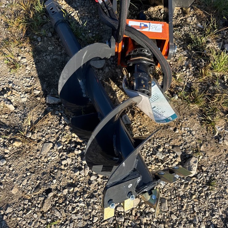 #54 • Mini skid steer auger drive & bit