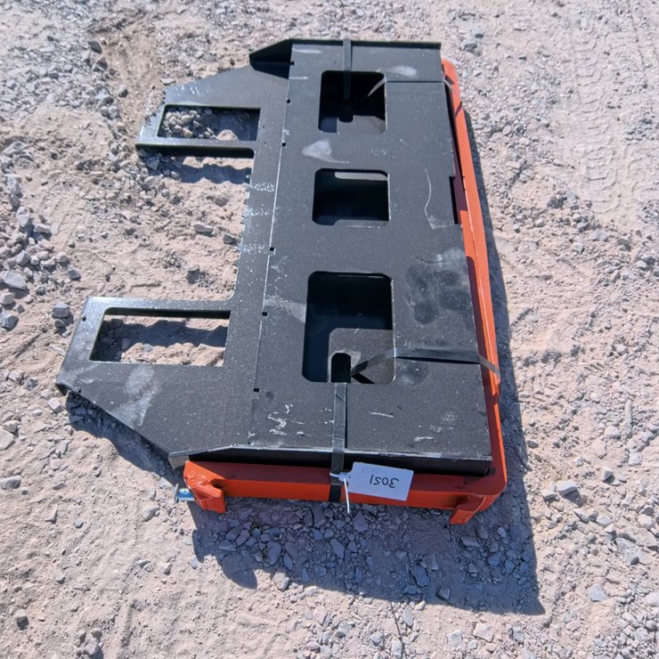 #3051 • NEW Skid Steer Quick Attach 42 Inch Pallet Forks