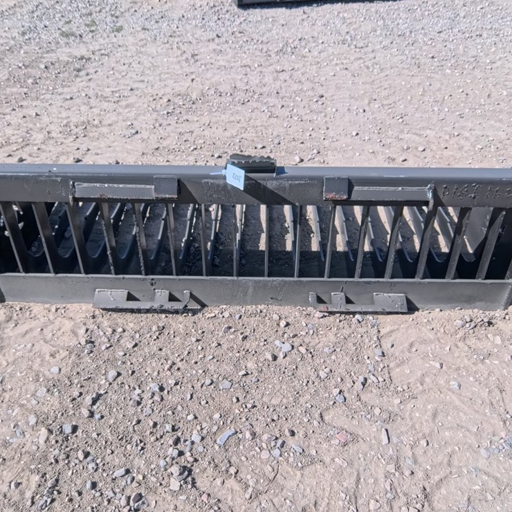 #3073 • NEW Skid Steer Quick Attach 78 Inch High Sided Skeleton Bucket