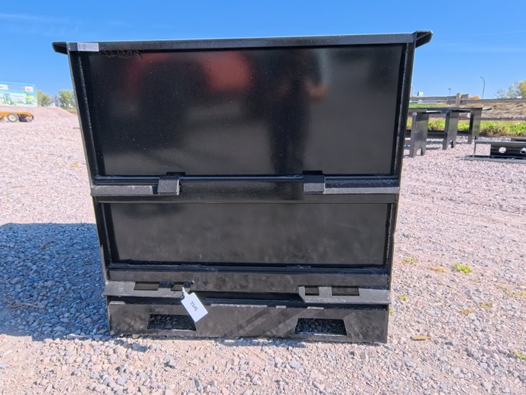 #3032-•-new-2-yard-skid-steer-trash-hopper-image-5
