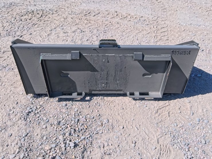 #3056-•-new-skid-steer-quick-attach-66-inch-bucket-with-cutting-edge-image-3