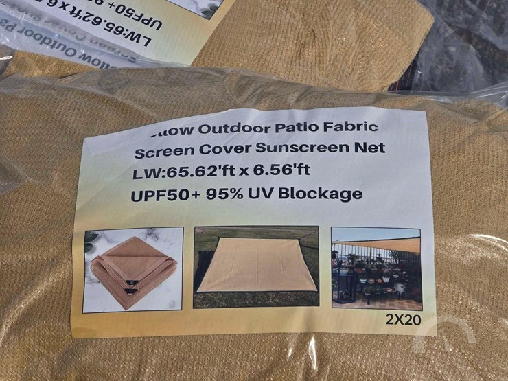 qty.-(2)-yellow-outdoor-patio-fabric-screen-cover-image-2
