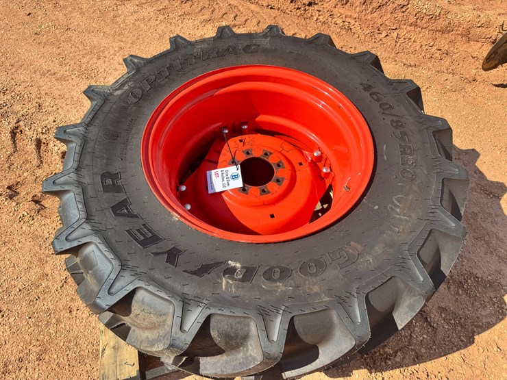 #8218-•-goodyear-optitrac-460/85r30-tractor-tire-image-1