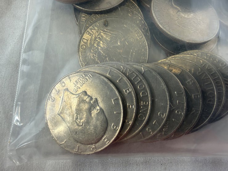 #40135-•-(50)-1970s-dollar-coins-image-4