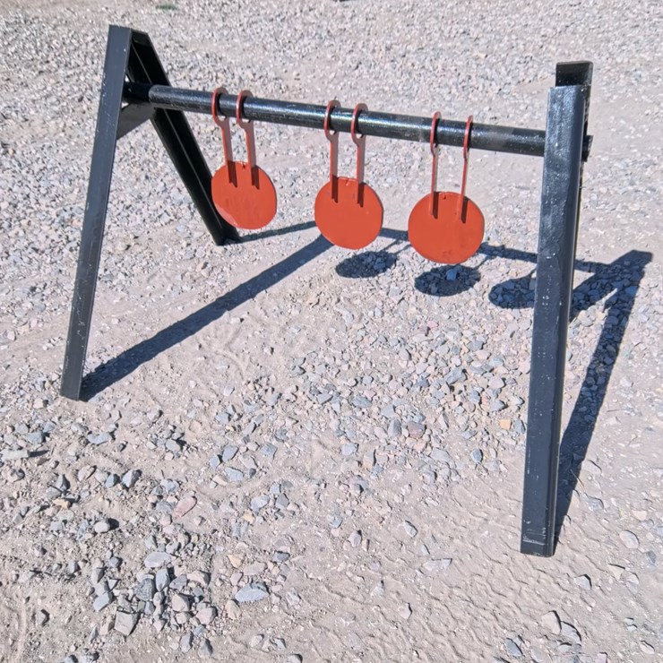#3106 • NEW 3/8 Inch AR500 Gong Target