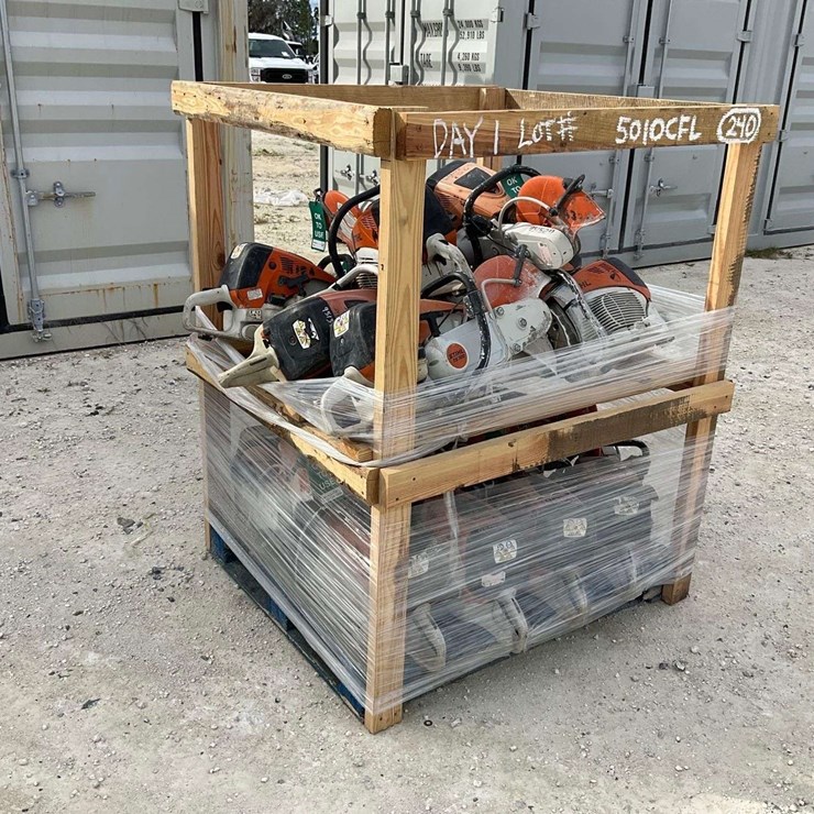 Lot of 16 Stihl TS700 Chop Saws